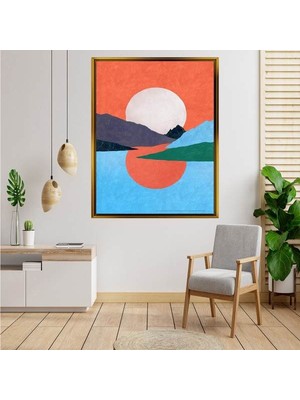 Giyense Altın  Çerçeveli Tablo S1030