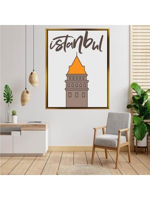 Giyense Altın  Çerçeveli Tablo S950