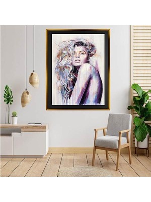 Giyense Altın  Çerçeveli Tablo S965