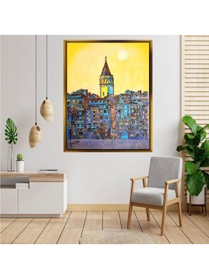 Giyense Altın  Çerçeveli Tablo S679