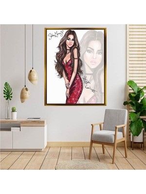 Giyense Altın  Çerçeveli Tablo S1117