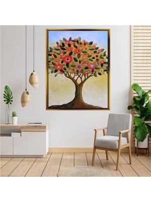Giyense Altın  Çerçeveli Tablo S946