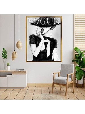 Giyense Altın  Çerçeveli Tablo S1040