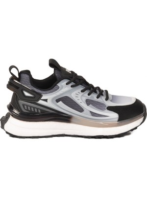 Pierre Cardin Gri-Siyah Memory Foarm Unisex Spor Ayakkabı PCI-10106 Z
