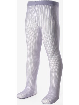 Le Mabelle Lila Dantel File Kız Çocuk Külotlu Çorap