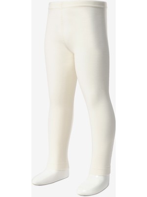 Le Mabelle Ekru Kız Çocuk Termal Tayt