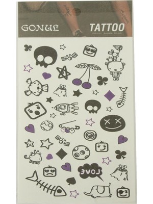 Osense Karışık Tattoo Dövme Sticker