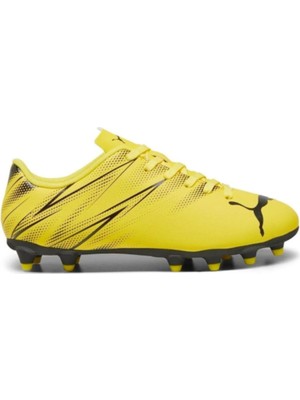 Puma Attacanto Fg/ag Erkek Krampon Çim Halı Saha Uyumlu Siyah Futbol Ayakkabısı