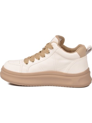 Pierre Cardin Beyaz Içi Polarlı Unisex Kadın Günlük Ayakkabı 11517 G