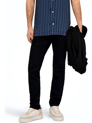 Only & Sons Onsloom Slim Db Bbrinse Dot 8107 Dnm Erkek Kot Pantolon Siyah (22038107)