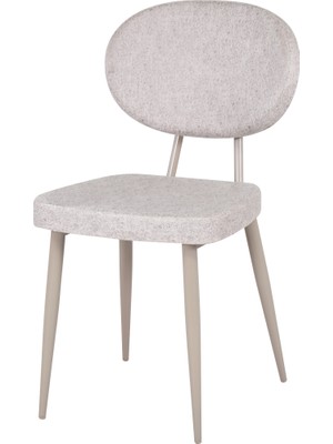 Vilinze Deniz Metal Ayak Teddy Mutfak Sandalye