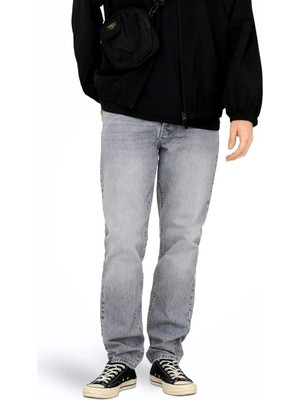 Only & Sons Onsyoke Tapered Lg 6344 Azg Dnm Erkek Kot Pantolon Gri (22036344)