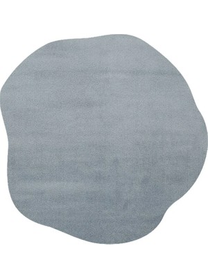 Eko Halı Zen Amorf 04 Blue Amorf Kesim Hav Toz Vermez Yumuşak Dokulu Salon Halısı Oturma Odası Halısı Yatak Odası Halısı Koridor Halısı Mutfak Halısı Modern Makine Halısı