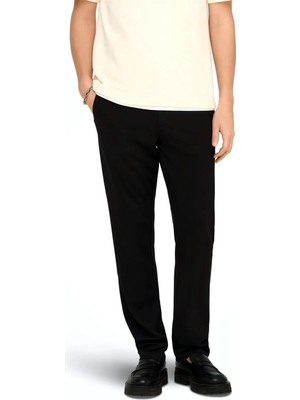 Only & Sons Onsmark Tapered 0209 Pants Erkek Chino Pantolon Siyah (22037907)