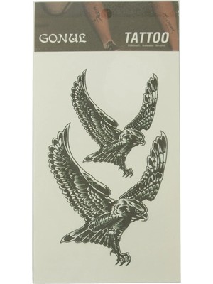 MiraLive Kartal Tattoo Dövme Sticker