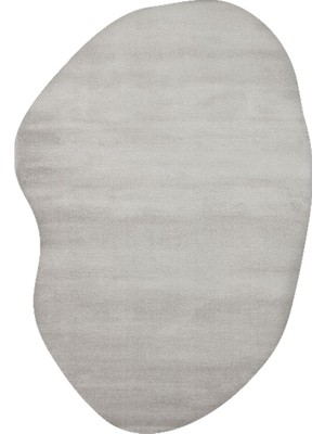 Eko Halı Zen Amorf 02 Grey Amorf Kesim Hav Toz Vermez Yumuşak Dokulu Salon Halısı Oturma Odası Halısı Yatak Odası Halısı Koridor Halısı Mutfak Halısı Modern Makine Halısı