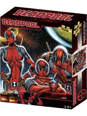Senka Mey Ithalat® Deadpool Puzzle 500 Parça