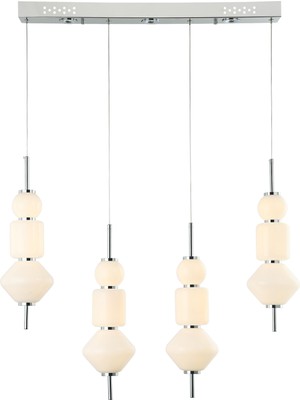 Lucea Cervıa 4 Lü Ledli M.üstü Sarkıt 95W 3000K