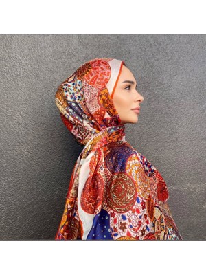 Buscarfs Renkli Ipek Şal