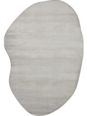 Eko Halı Zen Amorf 02 Grey Amorf Kesim Hav Toz Vermez Yumuşak Dokulu Salon Halısı Oturma Odası Halısı Yatak Odası Halısı Koridor Halısı Mutfak Halısı Modern Makine Halısı