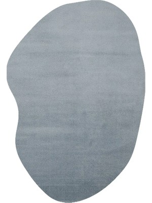 Eko Halı Zen Amorf 02 Blue Amorf Kesim Hav Toz Vermez Yumuşak Dokulu Salon Halısı Oturma Odası Halısı Yatak Odası Halısı Koridor Halısı Mutfak Halısı Modern Makine Halısı