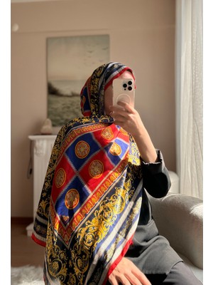 Buscarfs Kırmızı Ipek Şal