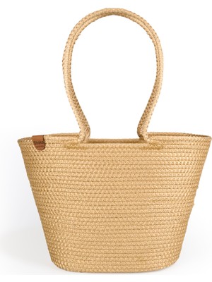 SHAKA Hasır SHK314 Handcrafted, Hasır,plaj, El,kol ve Omuz Çantası