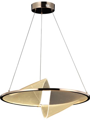 Lucea Olvıdo D600 Cap Altın Ledlı Avıze 1X45W 3000K