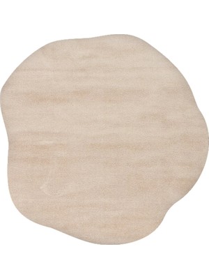 Eko Halı Zen Amorf 04 Beige Amorf Kesim Hav Toz Vermez Yumuşak Dokulu Salon Halısı Oturma Odası Halısı Yatak Odası Halısı Koridor Halısı Mutfak Halısı Modern Makine Halısı