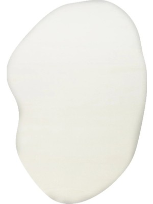 Eko Halı Zen Amorf 02 White Amorf Kesim Hav Toz Vermez Yumuşak Dokulu Salon Halısı Oturma Odası Halısı Yatak Odası Halısı Koridor Halısı Mutfak Halısı Modern Makine Halısı