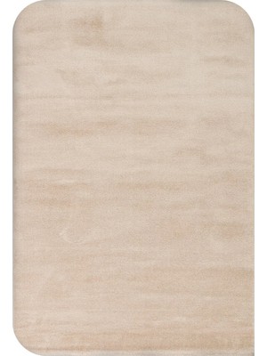 Eko Halı Zen Amorf 05 Beige Amorf Kesim Hav Toz Vermez Yumuşak Dokulu Salon Halısı Oturma Odası Halısı Yatak Odası Halısı Koridor Halısı Mutfak Halısı Modern Makine Halısı