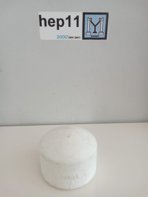 50 mm Beyaz Kapama Başlığı Fırat 10 Lu
