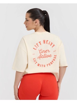 Oner Active Oneractive Oversize Yıkama T-Shirt
