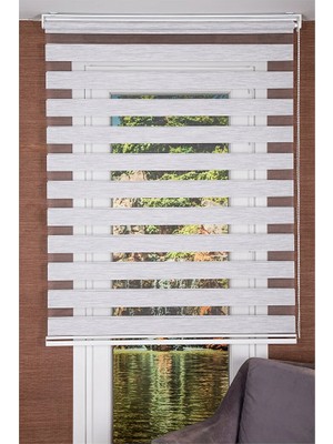 Koçtaş Plus Bambu Zebra Stor Açık Gri 19OB