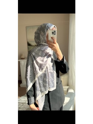 Buscarfs Gri Ipek Şal