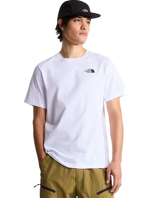 The North Face Regular Graphic Erkek Beyaz Outdoor T-Shirt NF0A8GUWFN41