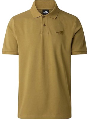 The North Face Essential Regular Erkek Sarı Outdoor Polo Yaka T-Shirt NF0A8C1P2EL1