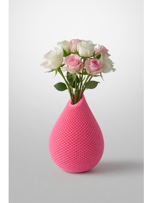 My Craft 3D Modern Dekoratif Vazo Dokulu Tasarım Çiçek Vazosu Ev & Ofis Dekoru