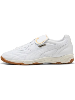 Puma Unisex Beyaz Puma King Indoor Beyaz Unisex Spor Ayakkabı