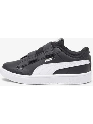 Puma 39425303 Rıckıe Classıc V Ps Black Whıte Çocuk Sneaker