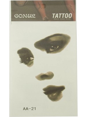 Marsilyan Göz Tattoo Dövme Sticker