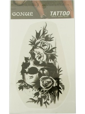 Marsilyan Gül Tattoo Dövme Sticker