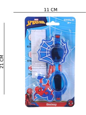 Keskin Sound Bestway Spıderman Yüzücü Gözlük