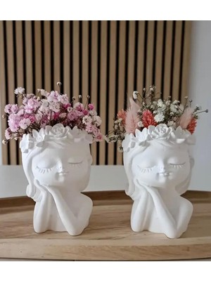 Özgürce Mini Melek Saksı Seti, Dekoratif Boyamalık ve Hediye Alternatifi