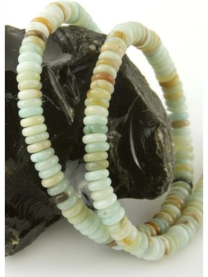 Flamex 6 mm Rondela Amazonit Taşı