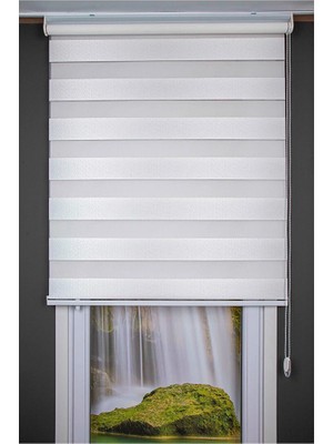 Oba Perde 80*190 Zebra Perde Pirilti