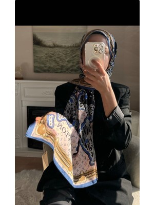 Buscarfs Pembe Ipek Şal