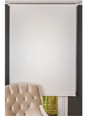 Malena Stor Perde 160X200 Sedefli Beyaz