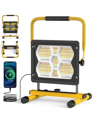 Ttt Güneş Enerjili 400 Ledli Powerbank Projektör
