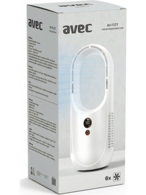Avec AV-F177 Su Spreyli USB Fan